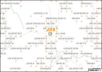 map of Jima