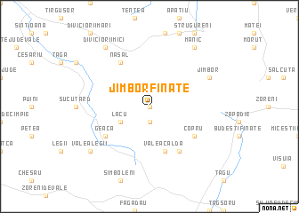 map of Jimbor Fînaţe