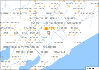 map of Jimeesi