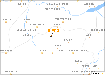 map of Jimena