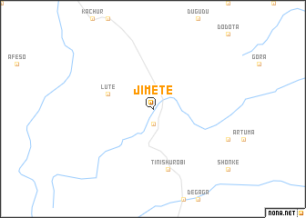 map of Jīmete