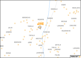 map of Jime