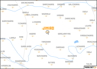 map of Jimiao