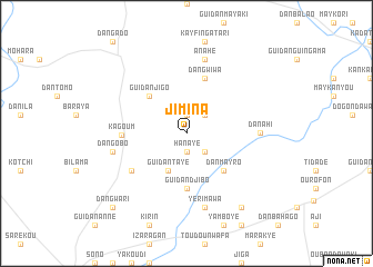 map of Jimina