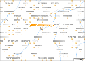 map of Jimisokakraba