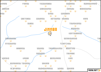 map of Jimmba