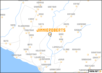 map of Jimmie Roberts