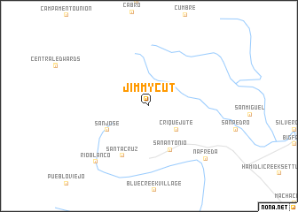 map of Jimmy Cut