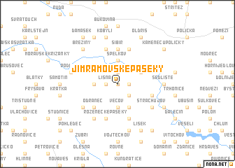 map of Jimramovské Paseky