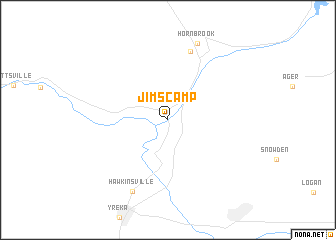 map of Jims Camp