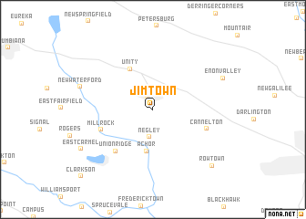 map of Jimtown