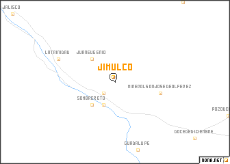 map of Jimulco
