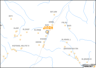 map of Jināh