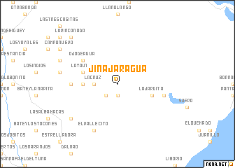 map of Jina Jaraguá