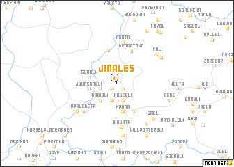 map of Jinales