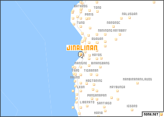 map of Jinalinan