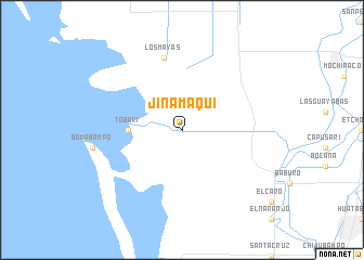 map of Jinamaqui