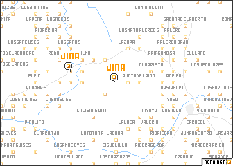 map of Jina