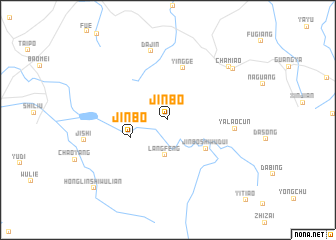 map of Jinbo