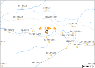 map of Jinchang