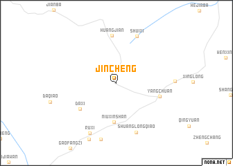 map of Jincheng