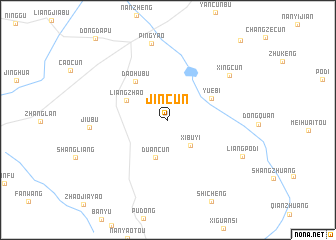 map of Jincun