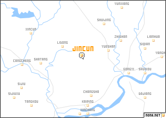 map of Jincun