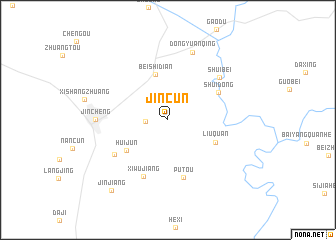 map of Jincun