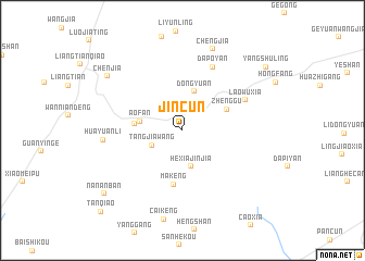 map of Jincun