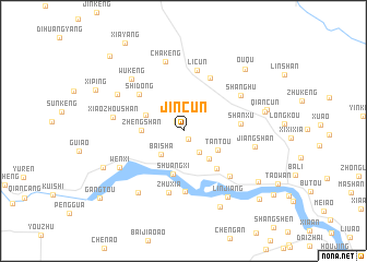 map of Jincun