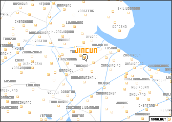 map of Jincun