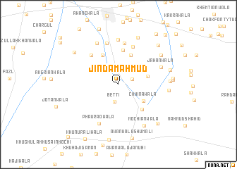 map of Jinda Mahmūd