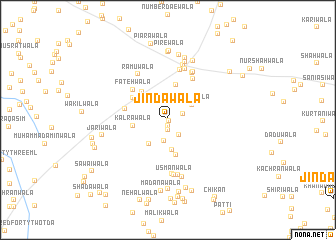 map of Jindāwāla