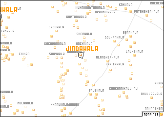 map of Jindāwāla