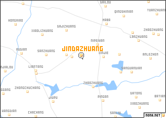 map of Jindazhuang