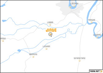 map of Jinde