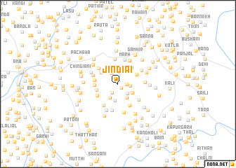 map of Jindīāi