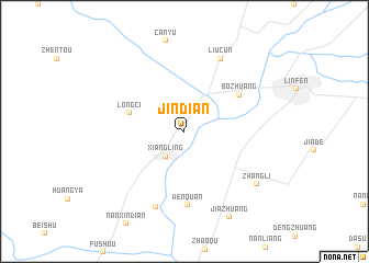 map of Jindian