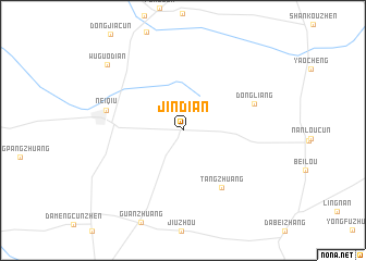 map of Jindian