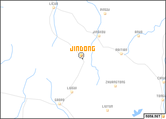 map of Jindong
