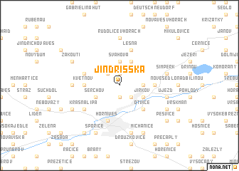 map of Jindřišská