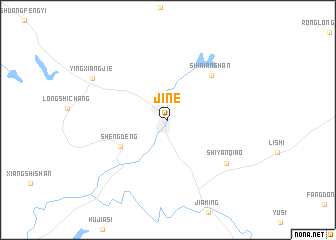 map of Jin\