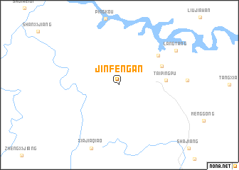 map of Jinfeng\