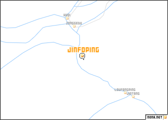 map of Jinfoping