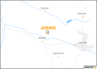 map of Jingang