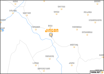 map of Jing\