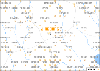 map of Jingbang