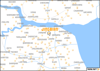 map of Jingbian