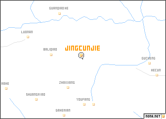 map of Jingcunjie