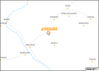 map of Jingdian